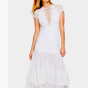 Original Jonathan Simkhai white lace dress